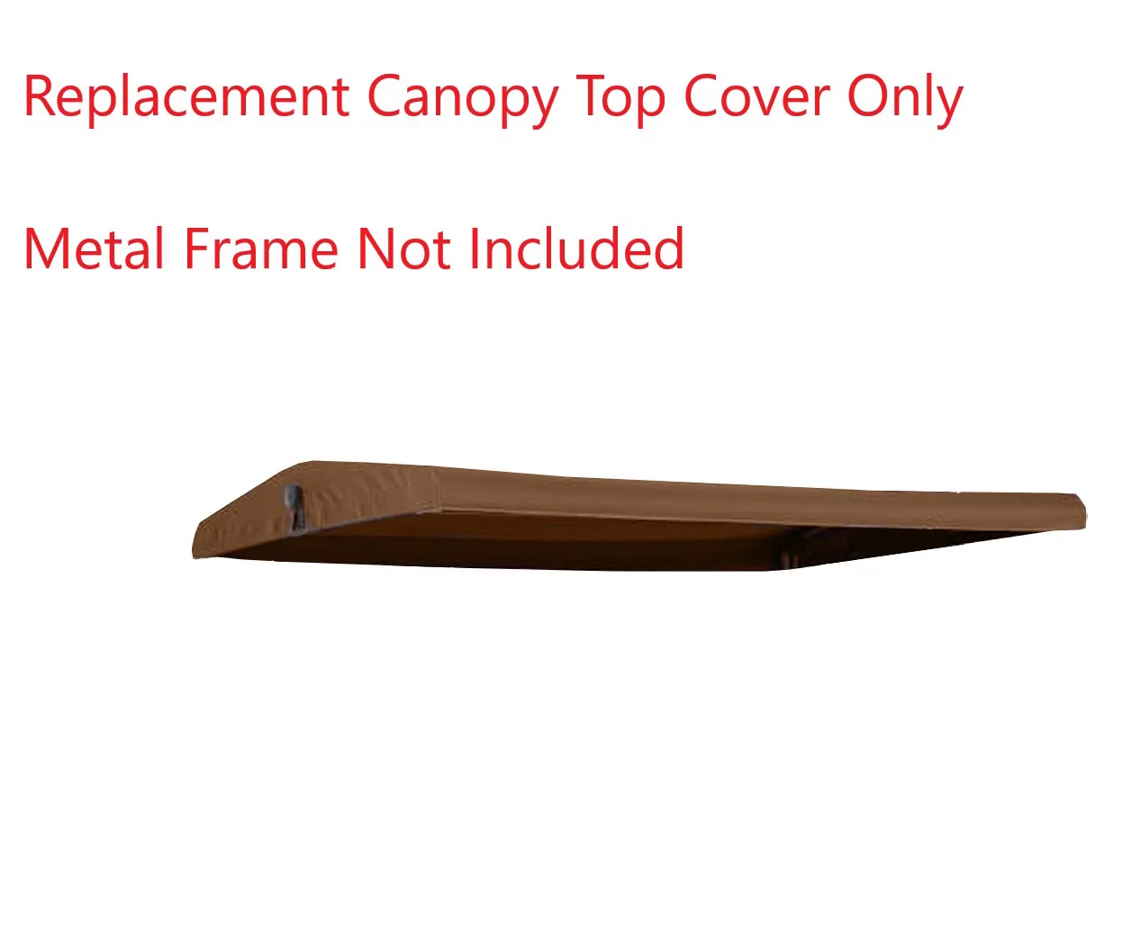 Wilson Fisher Wicker Swing Brown Replacement Canopy 4 Wilson Fisher Wicker Swing Brown Replacement Canopy - Image 2