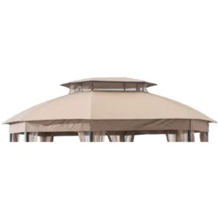 Jefferies Gazebo Beige Replacement Riplock Canopy -Garden Furniture Store 810549265 11