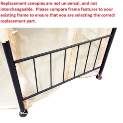 Jefferies Gazebo Beige Replacement Riplock Canopy -Garden Furniture Store 810549265 51