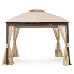Westbrook Gazebo Beige Replacement Canopy 25 Westbrook Gazebo Beige Replacement Canopy -Garden Furniture Store 810549273 61