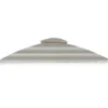 Westbrook Gazebo Stone Stripe Replacement Canopy -Garden Furniture Store 810549285 1