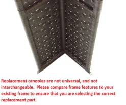 Riviera Sonoma Gazebo Beige Replacement Riplock Canopy & Side Mosquito Netting Set -Garden Furniture Store 810549308 7