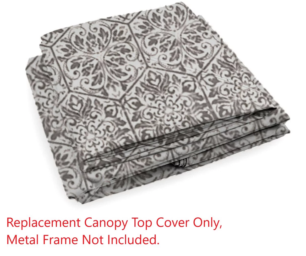 Riviera Sonoma Gazebo Beige Damask Replacement Canopy 4 Riviera Sonoma Gazebo Beige Damask Replacement Canopy - Image 2