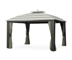 Riviera Sonoma Gazebo Canyon Stripe Replacement Canopy -Garden Furniture Store 810549319 8