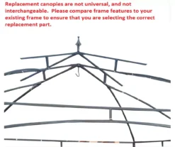 Newport Gazebo Replacement Riplock Canopy -Garden Furniture Store 810549328 3