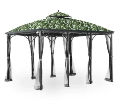 Somerset Gazebo Palm Leaves Replacement Canopy -Garden Furniture Store 810549338 3