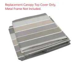 Somerset Gazebo Stone Stripe Replacement Canopy -Garden Furniture Store 810549340 21