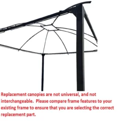 South Hampton Gazebo Replacement Riplock Canopy -Garden Furniture Store 810549346 4