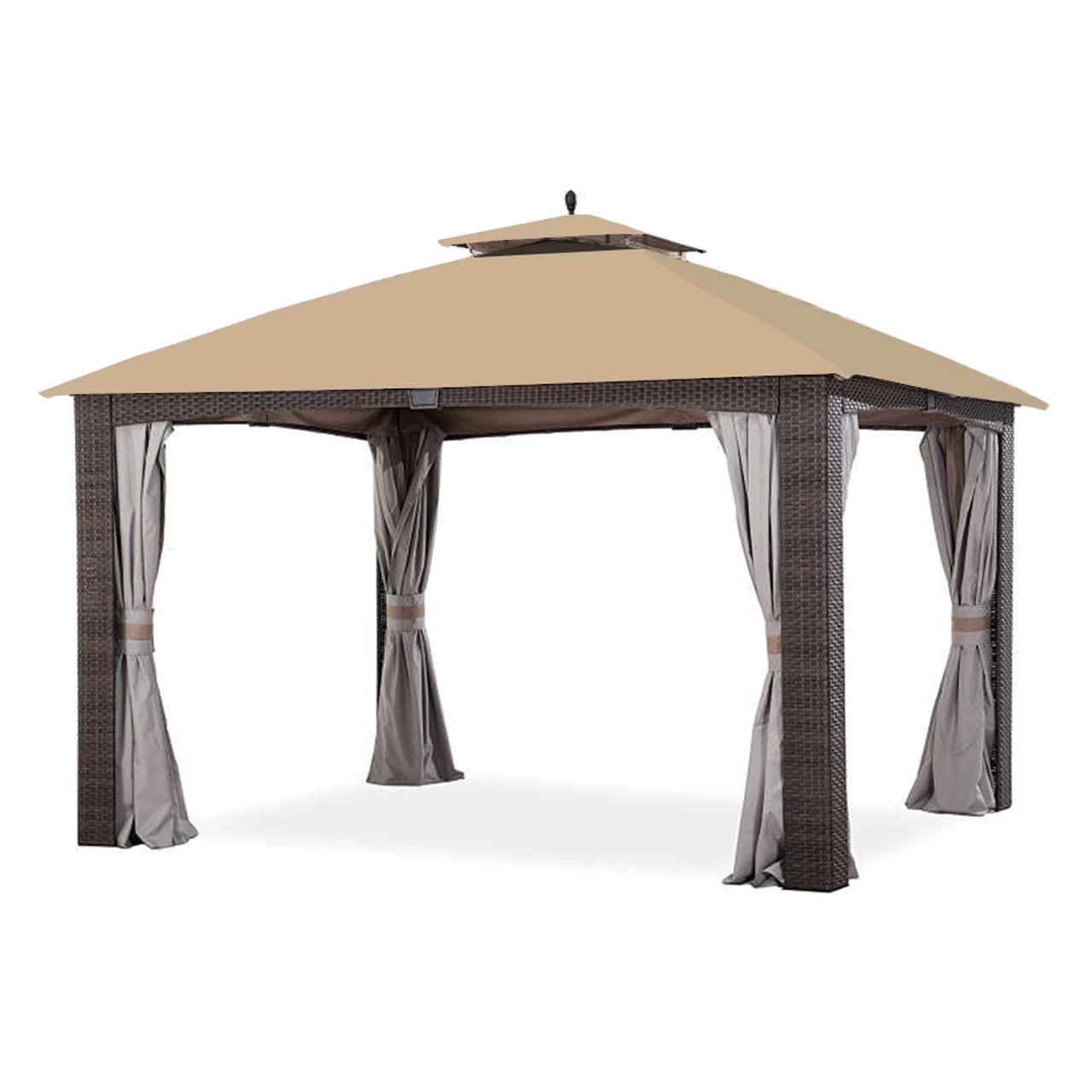 Augusta Gazebo Beige Replacement Riplock Canopy & Side Mosquito Netting Set 3 Augusta Gazebo Beige Replacement Riplock Canopy & Side Mosquito Netting Set