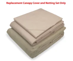 Augusta Gazebo Beige Replacement Riplock Canopy & Side Mosquito Netting Set 21 Augusta Gazebo Beige Replacement Riplock Canopy & Side Mosquito Netting Set -Garden Furniture Store 810549367 21