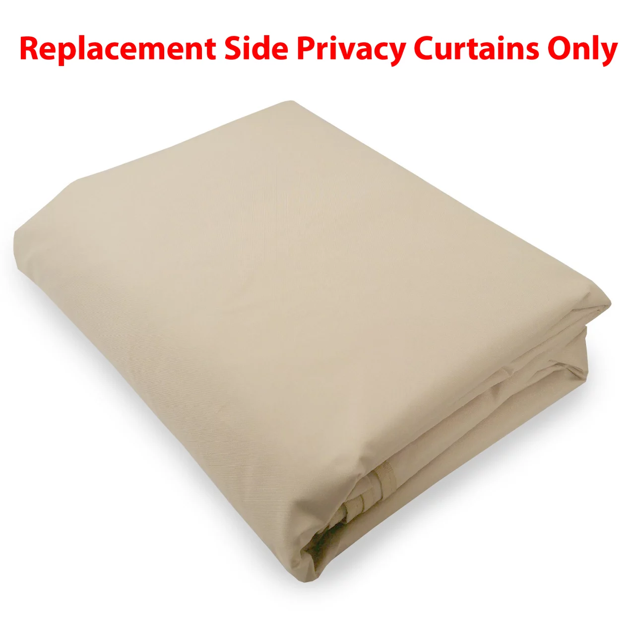 Pinehurst Gazebo Beige Replacement Privacy Curtain Set 4 Pinehurst Gazebo Beige Replacement Privacy Curtain Set - Image 2