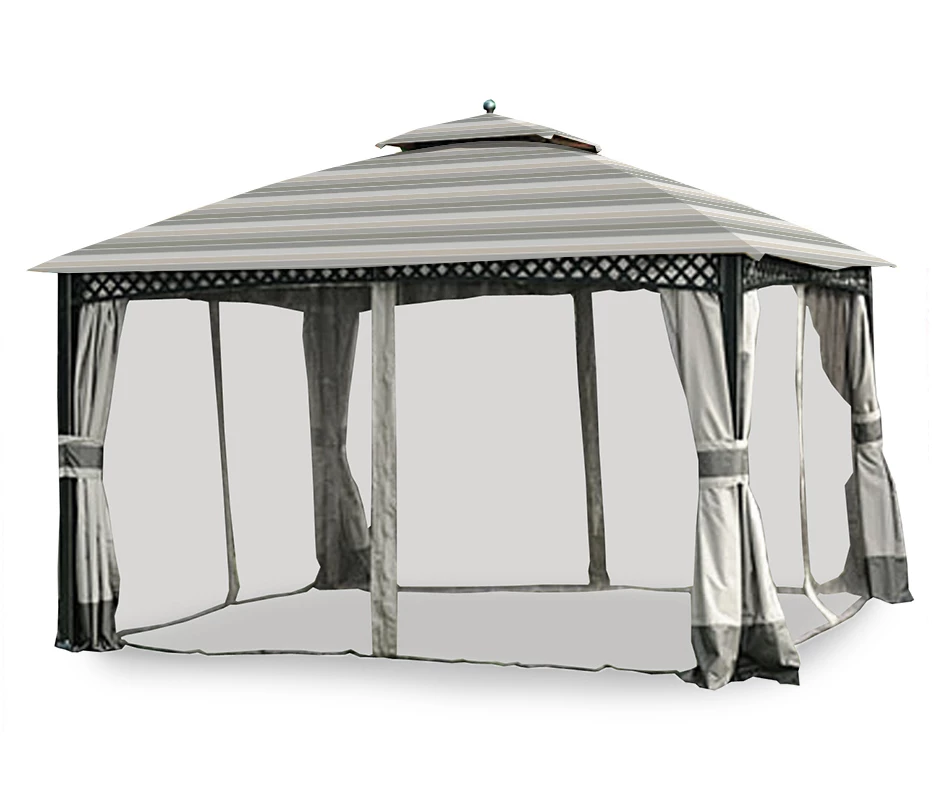 Windsor Dome Gazebo Stone Stripe Replacement Canopy 12 Windsor Dome Gazebo Stone Stripe Replacement Canopy - Image 10