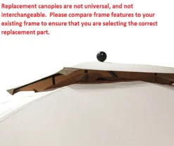 Windsor Dome Gazebo Stone Stripe Replacement Canopy 26 Windsor Dome Gazebo Stone Stripe Replacement Canopy -Garden Furniture Store 810549383 41