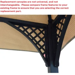 Windsor Grill Gazebo Replacement Riplock Canopy -Garden Furniture Store 810549388 3