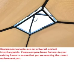 Windsor Grill Gazebo Replacement Riplock Canopy -Garden Furniture Store 810549388 41