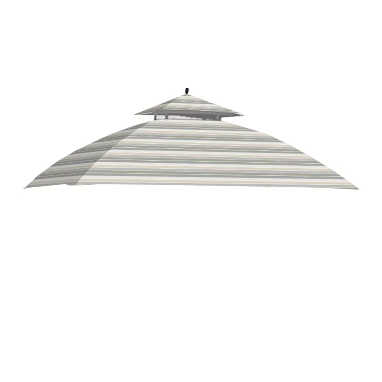 Windsor Grill Gazebo Stone Stripe Replacement Canopy 3 Windsor Grill Gazebo Stone Stripe Replacement Canopy