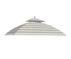 Windsor Grill Gazebo Stone Stripe Replacement Canopy 26 Windsor Grill Gazebo Stone Stripe Replacement Canopy -Garden Furniture Store 810549394 11