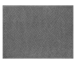 Vanguard Smoke Geometric Texture Doormat