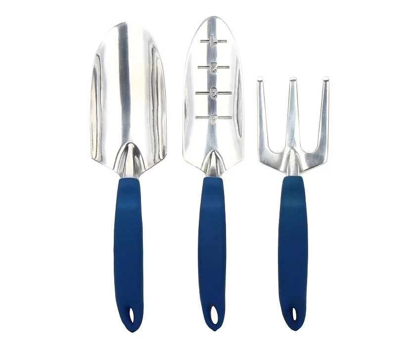 Aluminum 3-Pioece Gardening Tool Set 3 Aluminum 3-Pioece Gardening Tool Set