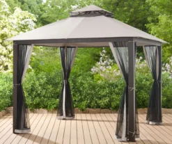 10' X 10' Woodson Soft Top Gazebo 12 10' X 10' Woodson Soft Top Gazebo -Garden Furniture Store 810559951 2