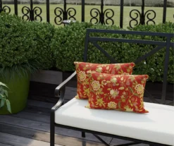Alberta Salsa Outdoor Throw Pillows, 2-Pack 25 Alberta Salsa Outdoor Throw Pillows, 2-Pack -Garden Furniture Store 810560537 2