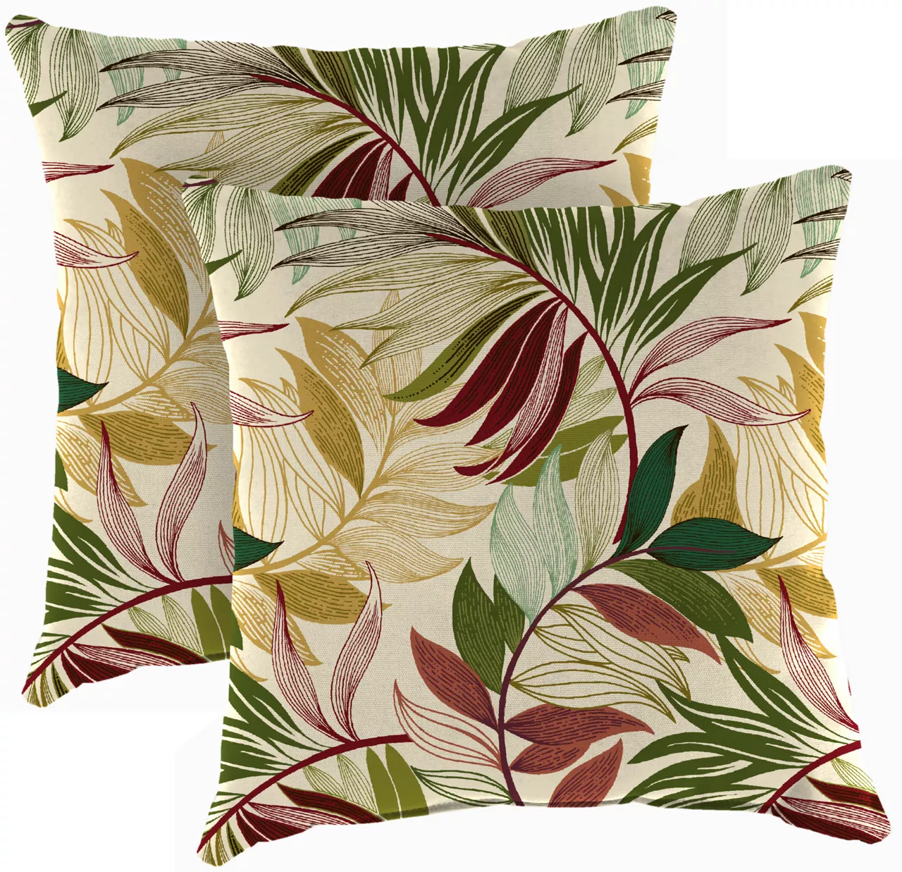 Jordan Manufacturing Oasis Outdoor Throw Pillows, 2-Pack 4 Jordan Manufacturing Oasis Outdoor Throw Pillows, 2-Pack - Image 2