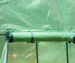 74.75" Green PE & Metal Single Shelf Walk-In Greenhouse -Garden Furniture Store 810565996 4