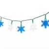Cool White & Blue 8-Function Snowflake LED Solar Light Set, 30-Lights 1 Cool White & Blue 8-Function Snowflake LED Solar Light Set, 30-Lights -Garden Furniture Store 810567494 1