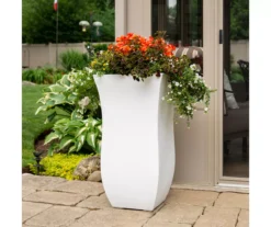 Mayne Inc. 16" Valencia Plastic Planter -Garden Furniture Store 810567855 3