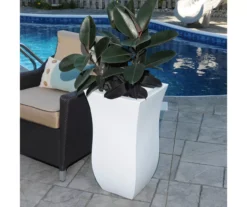 Mayne Inc. 16" Valencia Plastic Planter -Garden Furniture Store 810567855 9