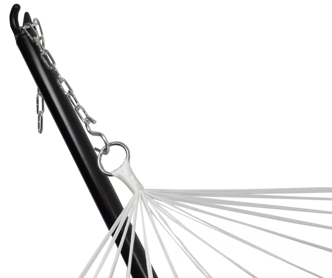 Northlight Brown Lattice Rope Single Hammock 6 Northlight Brown Lattice Rope Single Hammock - Image 4