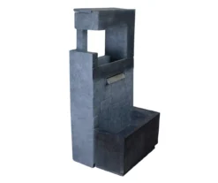 Northlight Black & Gold Modern Resin Fountain 8 Northlight Black & Gold Modern Resin Fountain -Garden Furniture Store 810576157 2