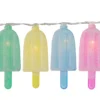 Northlight Pastel Ice Pop LED Wide Angle Light Set, 10-Lights -Garden Furniture Store 810576179
