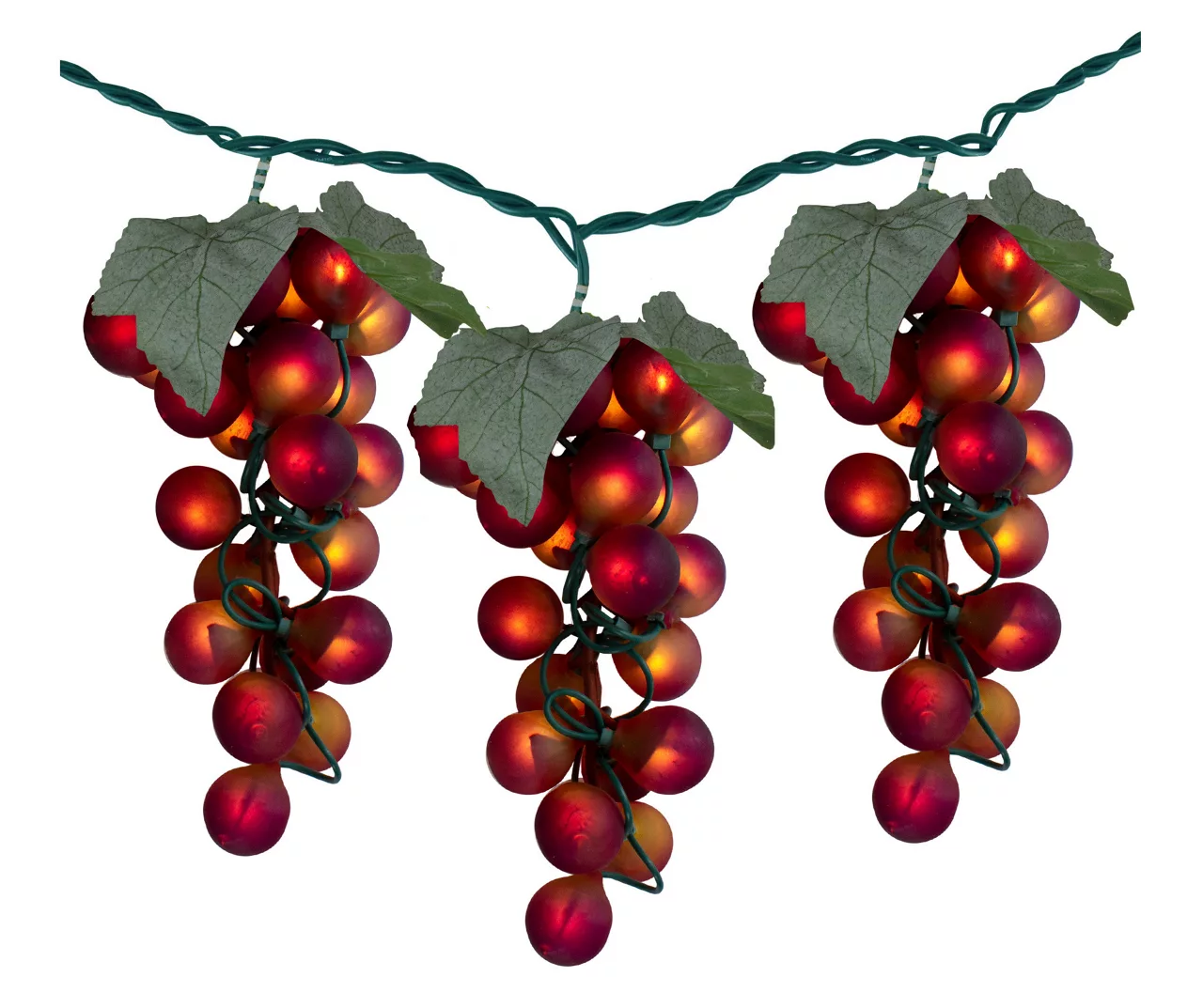 Northlight Red Winery Grape Mini Light Set, 4-Count 3 Northlight Red Winery Grape Mini Light Set, 4-Count