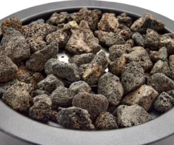 10" Black Gas Steel Tabletop Fire Bowl -Garden Furniture Store 810584310 A8 3