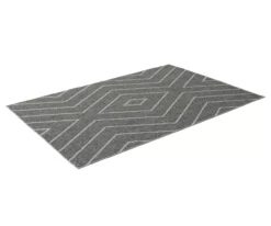 Broyhill Jani Lagos Gray Geometric Outdoor Area Rug 9 Broyhill Jani Lagos Gray Geometric Outdoor Area Rug -Garden Furniture Store 810586754 810586755 810586756 A0 2