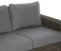 Broyhill Pembroke All-Weather Wicker Cushioned Patio Loveseat -Garden Furniture Store 810588207 0486 A8 4