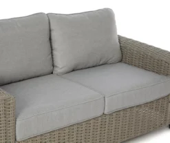 Broyhill Pembroke All-Weather Wicker Cushioned Patio Loveseat -Garden Furniture Store 810588208 0443 A8 4
