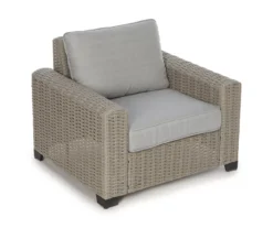 Broyhill Pembroke All-Weather Wicker Cushioned Patio Lounge Chair -Garden Furniture Store 810588246 0449 A0 1