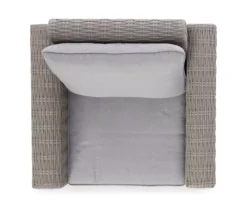 Broyhill Pembroke All-Weather Wicker Cushioned Patio Lounge Chair -Garden Furniture Store 810588246 0450 A8 6