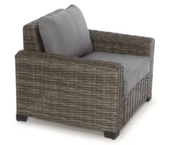 Broyhill Pembroke All-Weather Wicker Cushioned Patio Lounge Chair -Garden Furniture Store 810588247 0462 A8 1
