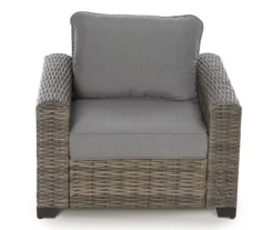 Broyhill Pembroke All-Weather Wicker Cushioned Patio Lounge Chair -Garden Furniture Store 810588247 0462 A8 3