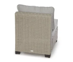 Pembroke All-Weather Wicker Cushioned Patio Armless Sofa Chair 18 Pembroke All-Weather Wicker Cushioned Patio Armless Sofa Chair -Garden Furniture Store 810588254 0429 A8 2