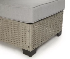 Pembroke All-Weather Wicker Cushioned Patio Armless Sofa Chair 20 Pembroke All-Weather Wicker Cushioned Patio Armless Sofa Chair -Garden Furniture Store 810588254 0429 A8 5