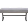 Pembroke Steel Cushioned Patio Dining Bench -Garden Furniture Store 810588673 LawnNGarden Ecomm 090722 Roy A0 1