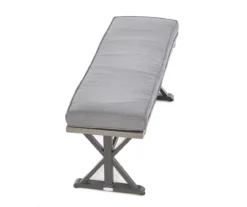 Pembroke Steel Cushioned Patio Dining Bench -Garden Furniture Store 810588673 LawnNGarden Ecomm 090722 Roy A8 1