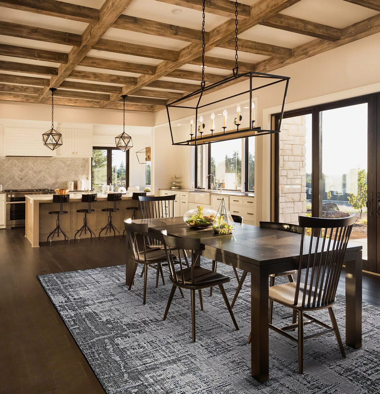 Tiverton Anthracite Light Gray Abstract Outdoor Area Rug 3 Tiverton Anthracite Light Gray Abstract Outdoor Area Rug