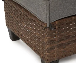 Broyhill Yorktown All-Weather Wicker Cushioned Patio Ottoman -Garden Furniture Store 810589130 0558 A8 2