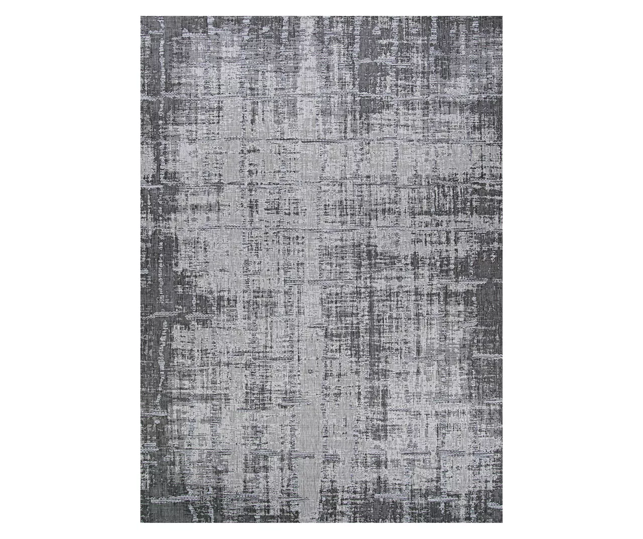 Tiverton Anthracite Light Gray Abstract Outdoor Area Rug 5 Tiverton Anthracite Light Gray Abstract Outdoor Area Rug - Image 3