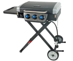 3-Burner Folding Gas Griddle With Lid -Garden Furniture Store 810590434 2